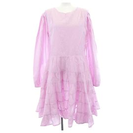 Autre Marque Vestido Merlette Rosa Rosa