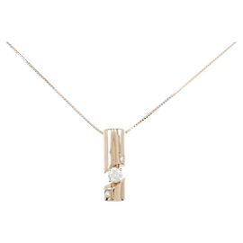 Autre Marque Collana di diamanti Au750 Rosa