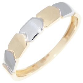 Autre Marque Anillo LuxUness de oro Au750 Dorado