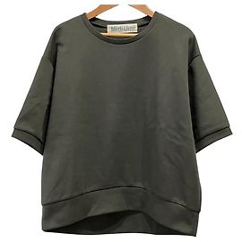 Autre Marque Pullover in maglia MidiUmi Marrone Grigio antracite