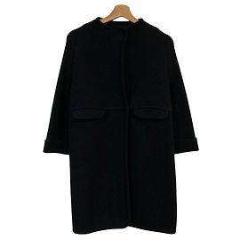 Autre Marque Manteau en maille sans col J&M Davidson Noir