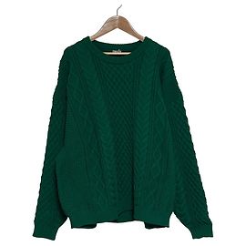 Autre Marque JOURNAL STANDARD relume Pull en maille torsadée Vert