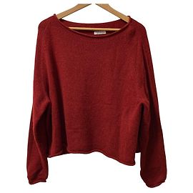 Autre Marque Maglione in maglia Camel FACTORY Rosso