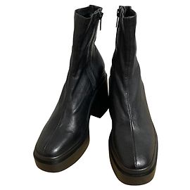 Autre Marque Clergerie NINAA Stretch Short Boots Black