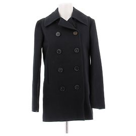 Dior Cappotto doppiopetto blu navy Blu navy