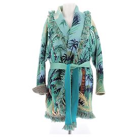 Alanui Gilet vert en cachemire Vert