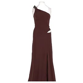 Autre Marque SILVIA TCHERASSI Maxi Kleid Braun Braun