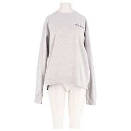 Autre Marque Sweatshirt de algodão cinzento SPORTY & RICH Cinza