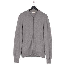 Zadig & Voltaire Gray Wool Cardigan Grey