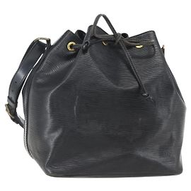 LOUIS VUITTON Bolsa de Ombro Epi Petit Noe Preta M44102 LV Outro