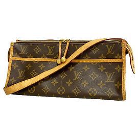 Louis Vuitton Monogram Popincourt Long Shoulder Bag Brown