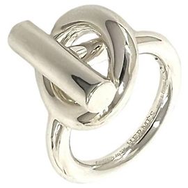 Hermès Bague Echappé HERMES Argenté