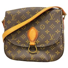Louis Vuitton Monogram Saint Cloud GM Schultertasche Braun