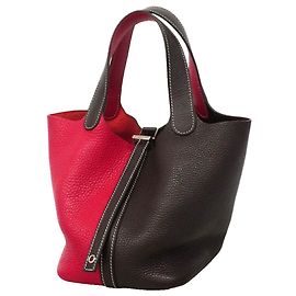 Hermès Bolso Hermes Picotin Lock PM Rosa