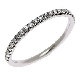 Harry Winston Platinum 950 Diamond Half Eternity Ring Other