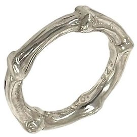 Autre Marque Anel Tiffany Vintage Bamboo Band em Prata 925 Prata