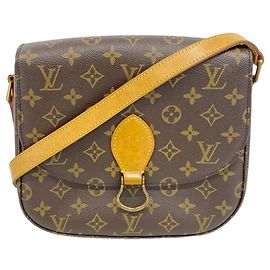 Louis Vuitton Monogram Saint Cloud GM Schultertasche Braun