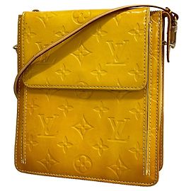 Borsa a tracolla Louis Vuitton Vernis Mott D'oro