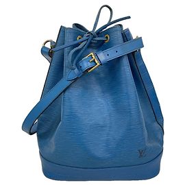 Bolsa de Ombro Louis Vuitton Epi Noe Azul