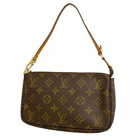 Louis Vuitton Monogram Pochette Accessoires Tasche Braun