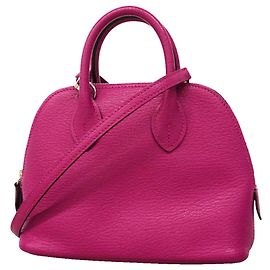 Hermès Hermes Bolide 1923 Mini Handtasche in Rose Purple Lila