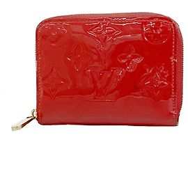 Monedero Zippy Louis Vuitton Vernis Fucsia
