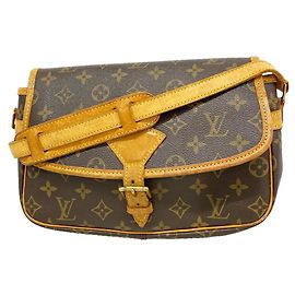 Louis Vuitton Monogram Sologne Shoulder Bag Brown