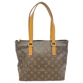 Borsa Cabas Piano Monogram Louis Vuitton Marrone