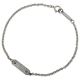 Autre Marque Pulsera de dijes de oro blanco y diamantes Tiffany & Co. Otro