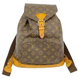 Louis Vuitton Monogram Montsouris GM Backpack Brown