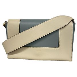 Céline Borsa a tracolla Celine in pelle avorio Crudo