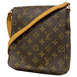 Sac à bandoulière Louis Vuitton Monogram Musette Salsa Marron