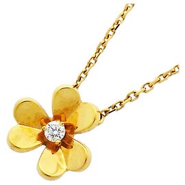Van Cleef & Arpels Frivole Mini Halskette Andere