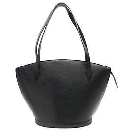 Bolsa de Ombro Louis Vuitton Epi Saint Jacques Preto