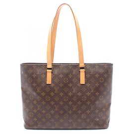 Borsa Tote Louis Vuitton Luco Monogram Marrone