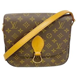 Louis Vuitton Monogram Saint Cloud GM Schultertasche Braun