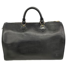 Bolsa Louis Vuitton Epi Speedy 35 Preto