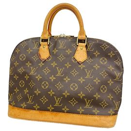 Bolso de mano Louis Vuitton Alma Monogram M51130 Castaño