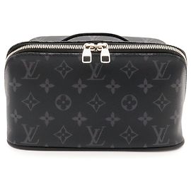 Neceser Louis Vuitton Monogram Eclipse Castaño Negro