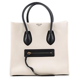 Céline Celine Luggage Phantom Medium Tote Bag Black