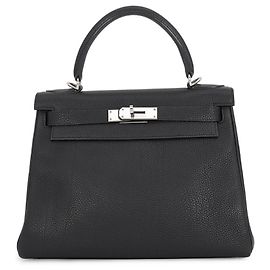 Hermès Borsa Hermes Kelly 28 Nero