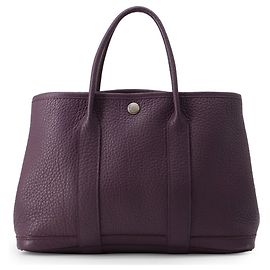 Hermès Borsa Tote Hermes Garden TPM Viola scuro