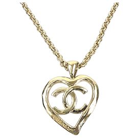 Collana Chanel Coco Heart Gold D'oro