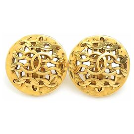 Orecchini a clip Chanel Gold D'oro