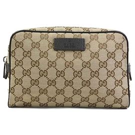 Borsa a tracolla Gucci GG Canvas Marrone