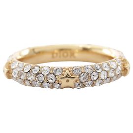 Bague Dior Star Christian Dior Doré Autre