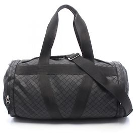 Bottega Veneta Sac Boston/Sac à main Intrecciato 2-Way Noir