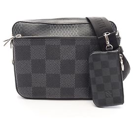 Sac Trio Messenger Louis Vuitton Noir