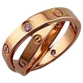 Anel Cartier Bee Love em ouro rosa 18K Dourado