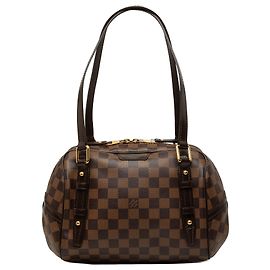 Louis Vuitton Brown Damier Ebene Rivington PM Marron